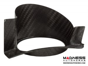 FIAT 500 ABARTH Boost Gauge Trim Piece in Carbon Fiber - 595 Competizione